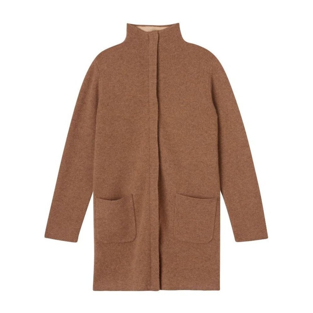 The Cashmere Project Long Line Full Zip Car Coat NWT Size M B4